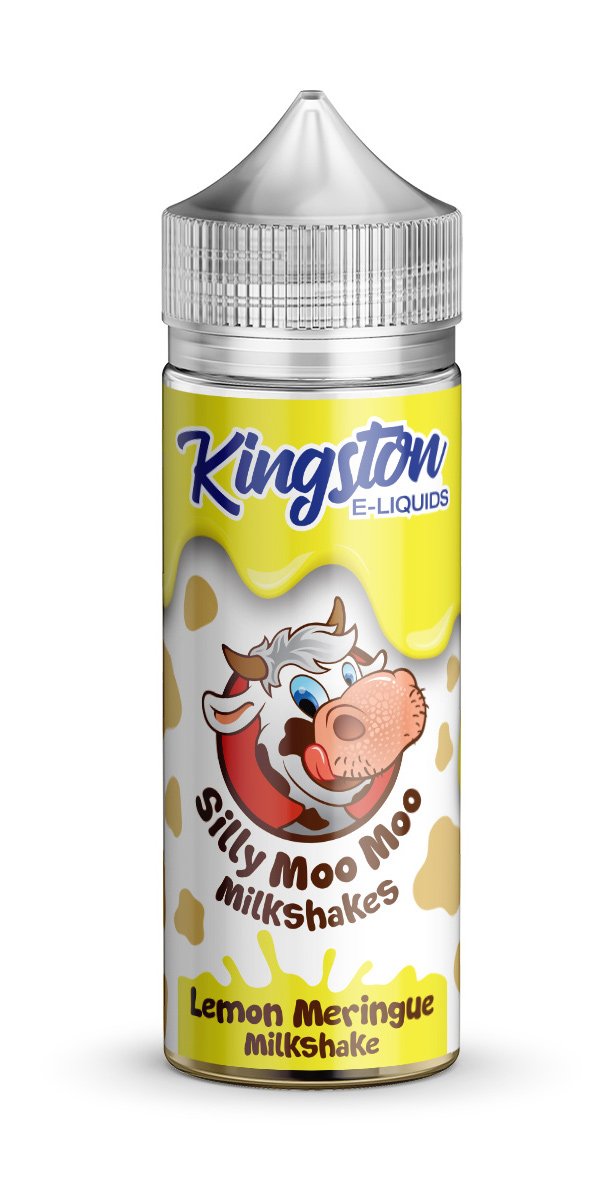 LEMON MERINGUE MILKSHAKE E LIQUID KINGSTON SILLY MOO MOO 100ML 70VG - Eliquids Outlet