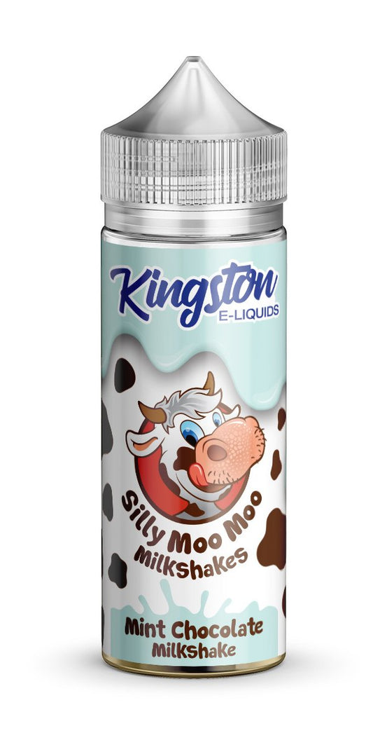 MILK CHOCOLATE MILKSHAKE E LIQUID KINGSTON SILLY MOO MOO 100ML 70VG - Eliquids Outlet