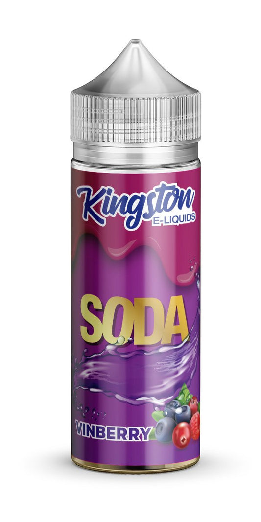 VINEBERRY FIZZ E LIQUID KINGSTON SODA 100ML 70VG - Eliquids Outlet