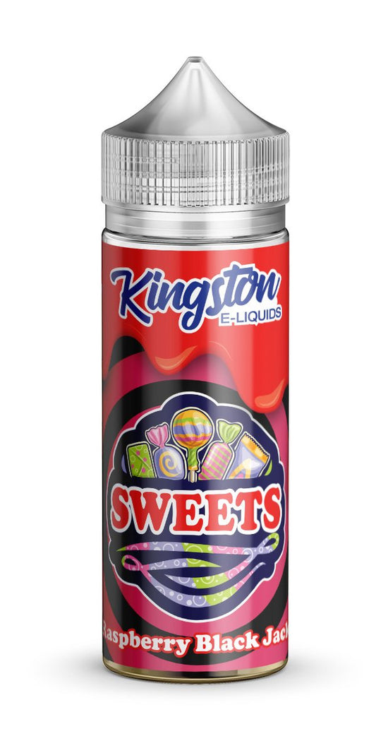 RASPBERRY BLACK JACK E LIQUID KINGSTON SWEETS 100ML 70VG - Eliquids Outlet